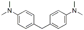 二[4-(二甲基氨基)苯基]甲基 结构式
