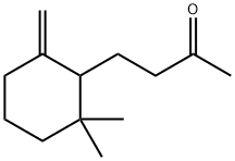 4-(2,2-二甲基-6-亚甲基环己基)-2-丁酮 结构式