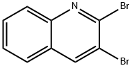 2,3-二溴喹啉 结构式
