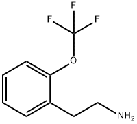 2-三氟甲氧基苯乙胺 结构式