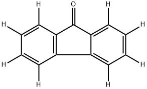 9-芴酮-D8 结构式