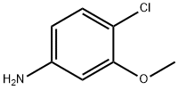 3-甲氧基-4-氯苯胺 结构式