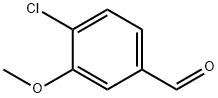 4-氯-3-甲氧基苯甲醛 结构式