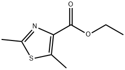 2,5-二甲基-1,3-噻唑-4-甲酸乙酯 结构式