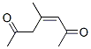 3-Heptene-2,6-dione, 4-methyl-, (Z)- (9CI) 结构式