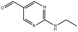 2-二乙基氨基嘧啶-5-甲醛 结构式