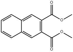 2，3-萘磺酸二甲基乙酸酯 结构式