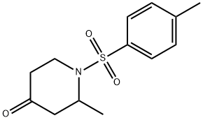 2-METHYL-1-[(4-METHYLPHENYL)SULFONYL]-4-PIPERIDINONE 结构式