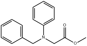 N-苄基-苯基甘氨酸甲酯 结构式