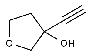 3-ethynyloxolan-3-ol 结构式