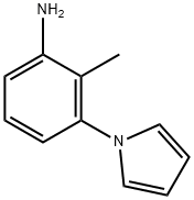 2-甲基-3-(1H-吡咯-1-基)苯胺 结构式