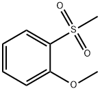 1-甲氧基-2-(甲磺酰基)苯 结构式