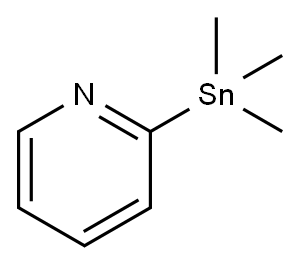 三甲基(2-吡啶基)锡 结构式