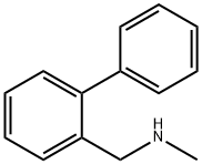 1-联联苯基-N-甲基甲基胺 结构式
