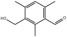 3-(羟基甲基)-2,4,6-三甲基苯甲醛 结构式