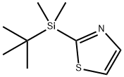 2-(叔丁基二甲基硅基)噻唑 结构式