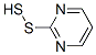 2-Pyrimidinesulfenothioic acid (9CI) 结构式