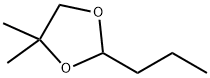 4,4-dimethyl-2-propyl-1,3-dioxolane 结构式