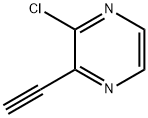 2 - 氯-3-乙炔基吡嗪 结构式