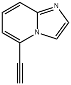 5 - 乙炔基H-咪唑并[1,2-A]吡啶 结构式
