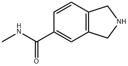 N-Methylisoindoline-5-carboxaMide 结构式