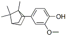 (exo)-2-methoxy-4-(1,7,7-trimethylbicyclo[2.2.1]hept-2-yl)phenol 结构式