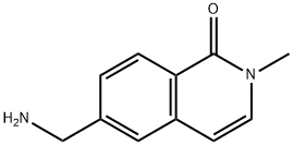 6-(aMinoMethyl)-2-Methylisoquinolin-1(2H)-one 结构式