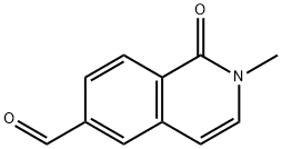 2-甲基-1-氧代-1,2-二氢异喹啉-6-甲醛 结构式