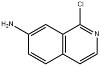 1-氯异喹啉-7-胺 结构式