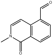 2-甲基-1-氧代-1,2-二氢异喹啉-5-甲醛 结构式