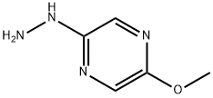 2-肼基-5-甲氧基吡嗪 结构式