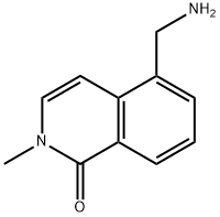 5-(aMinoMethyl)-2-Methylisoquinolin-1(2H)-one 结构式