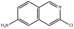 3-氯异喹啉-6-胺 结构式