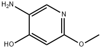 5-氨基-2-甲氧基吡啶-4-醇 结构式