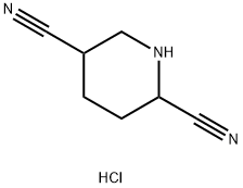 哌啶-2,5-二甲腈盐酸盐 结构式