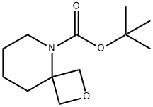 5-Boc-2-oxa-5-azaspiro[3.5]nonane 结构式