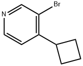 3-broMo-4-cyclobutylpyridine 结构式