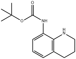 BOC-8-AMINO-1,2,3,4-TETRAHYDROQUINOLINE 结构式
