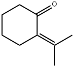 2-异丙亚基环己酮 结构式
