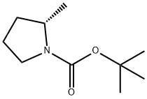 S-1-N-BOC-2-甲基吡咯烷 结构式