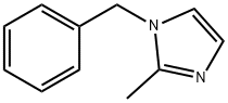 1-苄基-2-甲基咪唑 结构式
