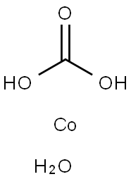 碳酸钴(2+)盐(1:1),一水合物 结构式