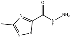 3-甲基-1,2,4-噻二唑-2(3H)-碳酰肼 结构式