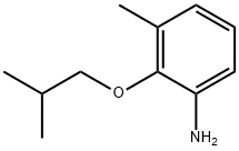 2-异丁氧基-3-甲基苯胺 结构式