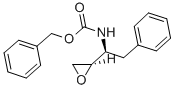 (2R,3S)-1,2-环氧-3-苄氧羰基氨基-4-苯基丁烷 结构式