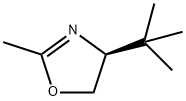 (4R)-4-T-丁基-2-甲基-2-噁唑啉 结构式