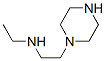1-Piperazineethanamine,N-ethyl-(9CI) 结构式