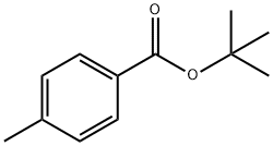 4-甲基苯甲酸叔丁酯 结构式