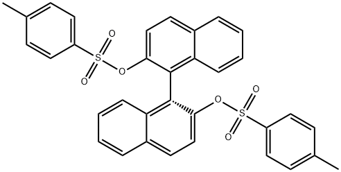 (R)-(-)-联萘酚二对甲苯磺酸酯 结构式