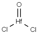 水合氧氯化铪 结构式